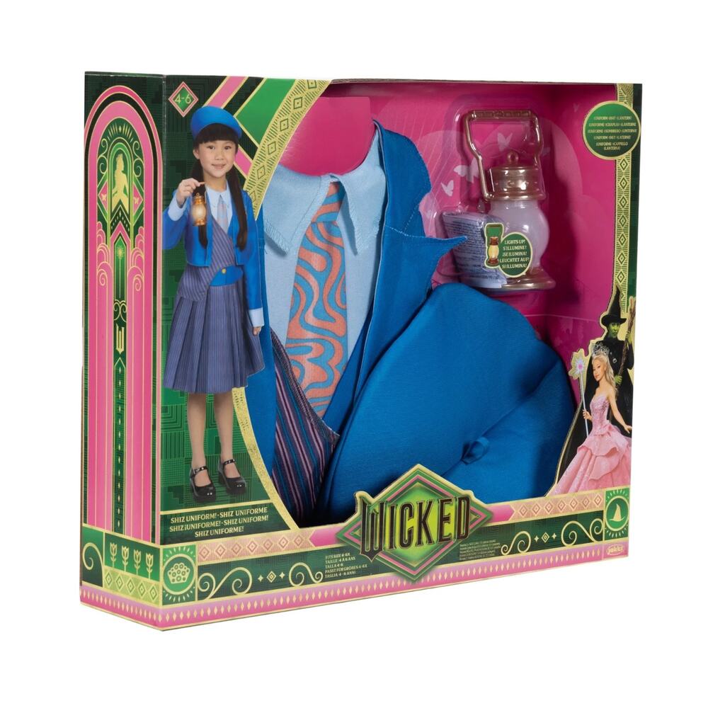 Universal's Wicked Deluxe Shiz University Uniform & Accessories Girl Child Dress